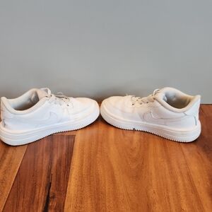 Nike Kids All-White Sneakers